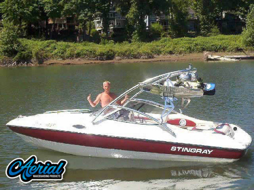 1998 Stingray cs200 with Assault Wakeboard Tower