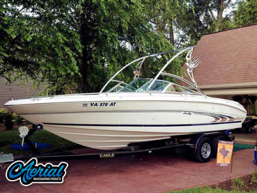 1998 Sea Ray 230 BR with Assault Wakeboard Tower