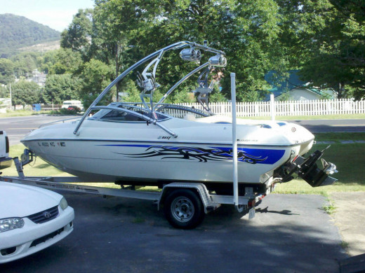 2002 Stingray 190 CS with Assault Tower