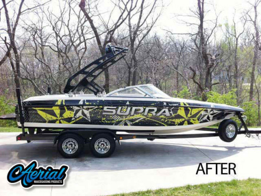 1999 Supra Santera with FreeRide Wakeboard Tower