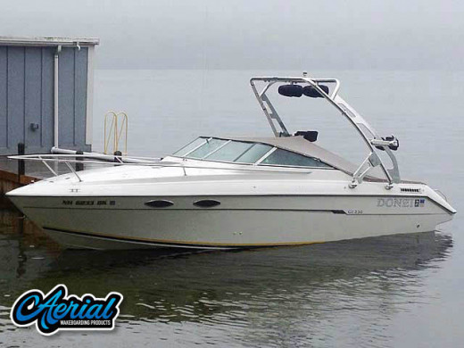 1990 Donzi GT230 refurb with FreeRide Wakeboard Tower