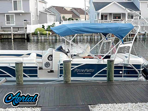 2012 Godfrey AquaPatio Coastal Edition with F250 Pontoon Tower